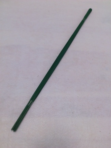 Green laquered cut wire 0.9 mm 25 p.